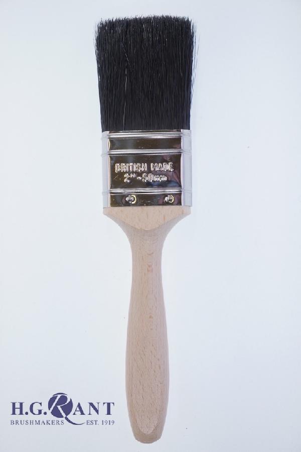 Professional Paint Brush with Beavertail Handle and Stainless Steel Ferrule