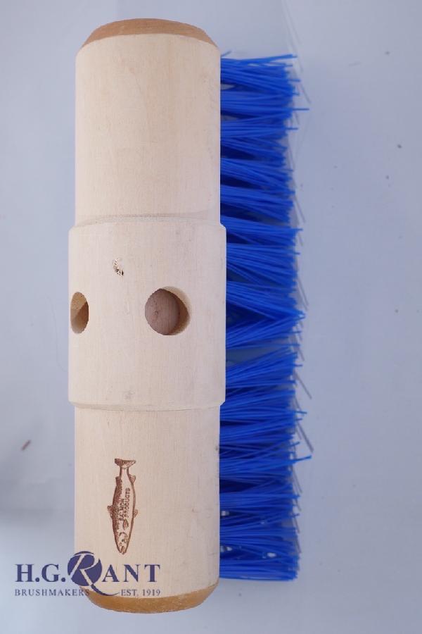 Synthetic (polypropylene)  filled Scavenger broom 13"